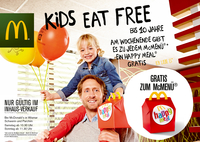 Satz Plakat McDonalds…